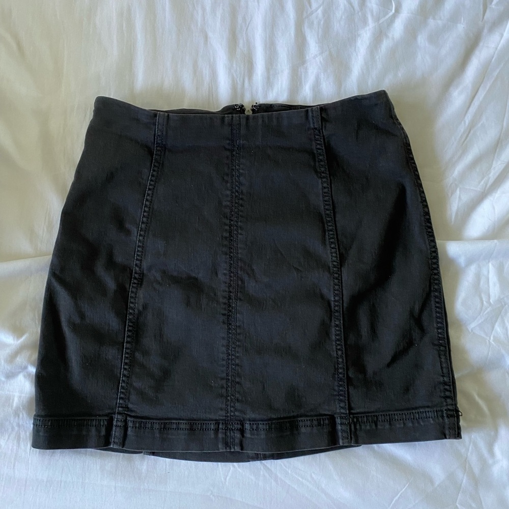 Black Free People Skirt